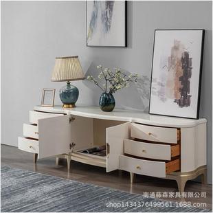89862图式 现轻奢电视柜法式 设计师地柜家代具来美储物影视柜可ts