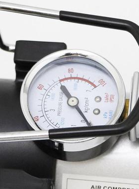 便气携式机械大功率汽车气泵轮胎打属JC-D-002金充气泵220V欧洲插