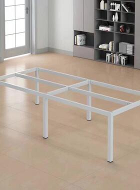 铁艺金属桌吧腿28281学生家台书桌架电脑腿钢用架加厚会议办公桌