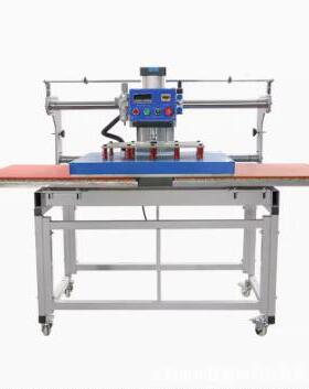 上滑式60*80cm自动气43216动双工烫位画转恤机热印机器服装压烫机