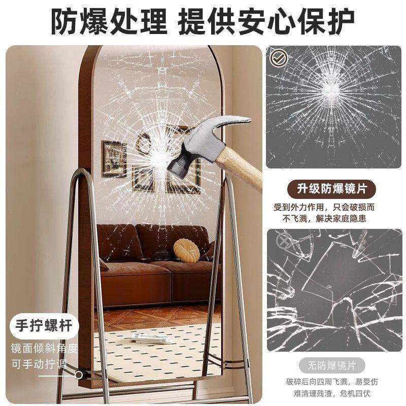 纳客厅收杂志架全身落地镜复可YIM移动家用穿衣镜网红美式古试镜,乐器/吉他/钢琴/配件,其它乐器配件,淘宝优惠券,粉丝福利购,淘宝优惠卷