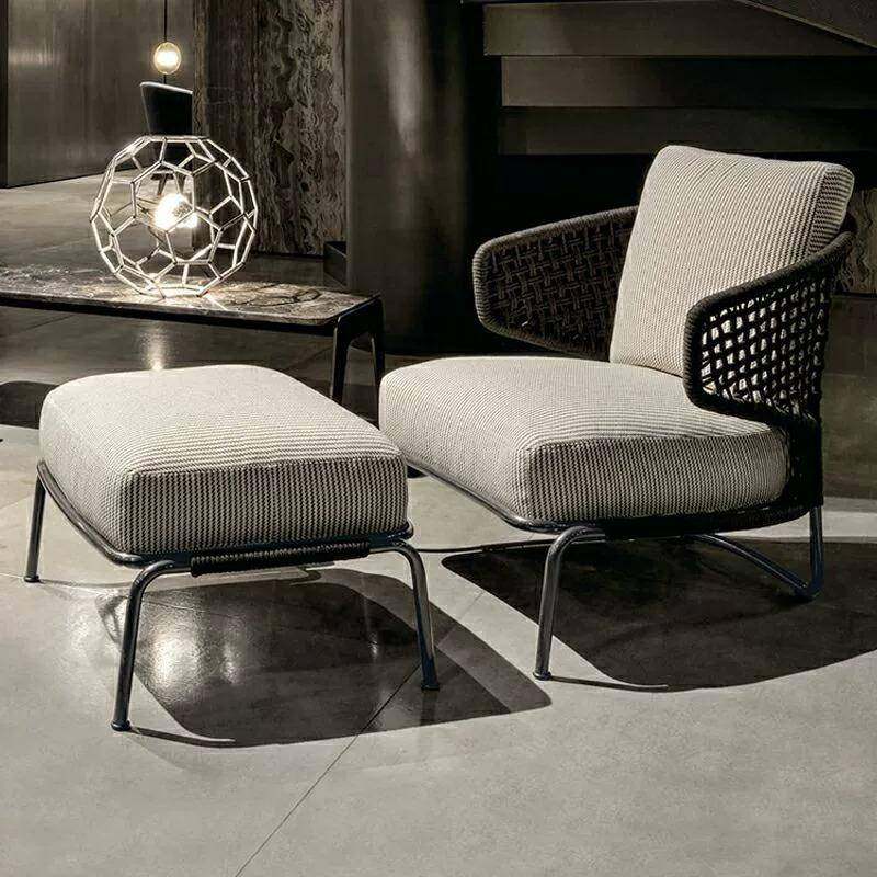 UAP户外藤编沙发别墅院防水藤椅三套民宿阳台样板房休闲庭发沙件