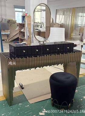 意式管13860轻奢弦用梳妆台设计款一师体式镜子化妆桌高端家卧室
