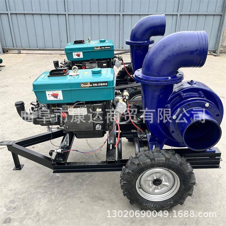 拖拉机输轴连接出0水泵4型号5型号60型号轴流泵工地排水BIK0泵