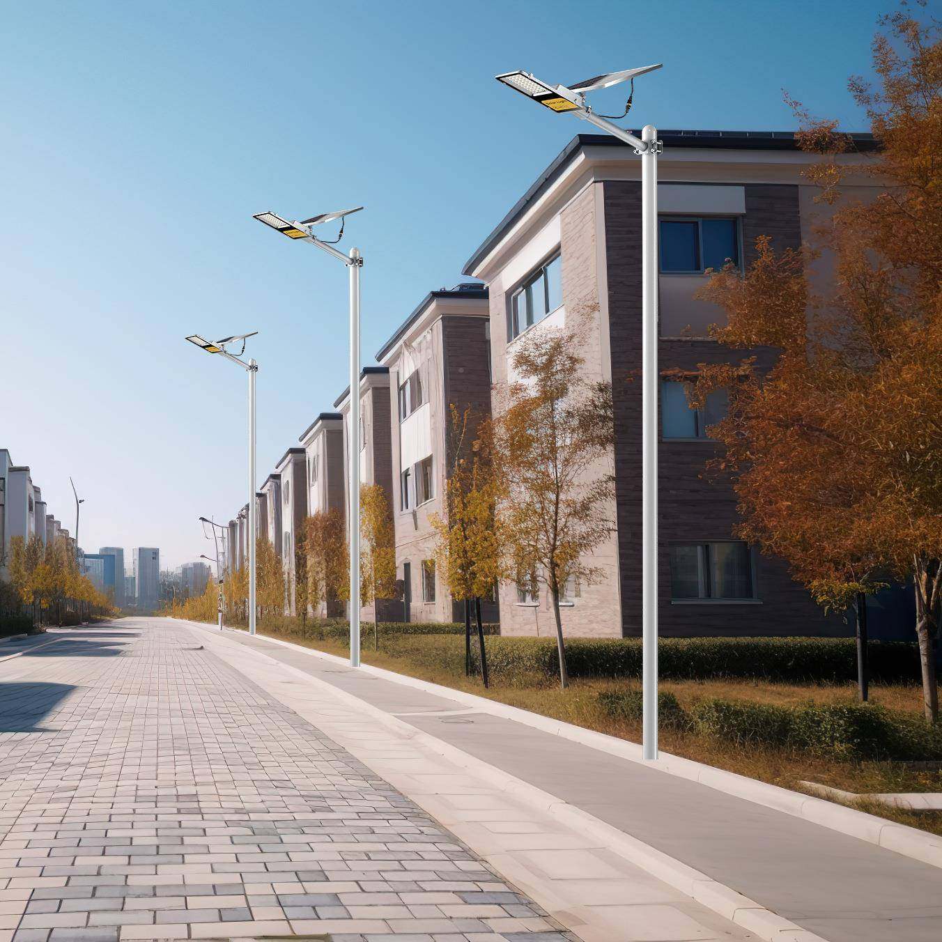 VS-SSL-H大太阳能路灯6米户外水庭D院新农村功防率工程款LE照明街