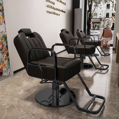 理发店子网红潮美发用椅理发廊专剪发椅可升72012降椅座椅放倒烫