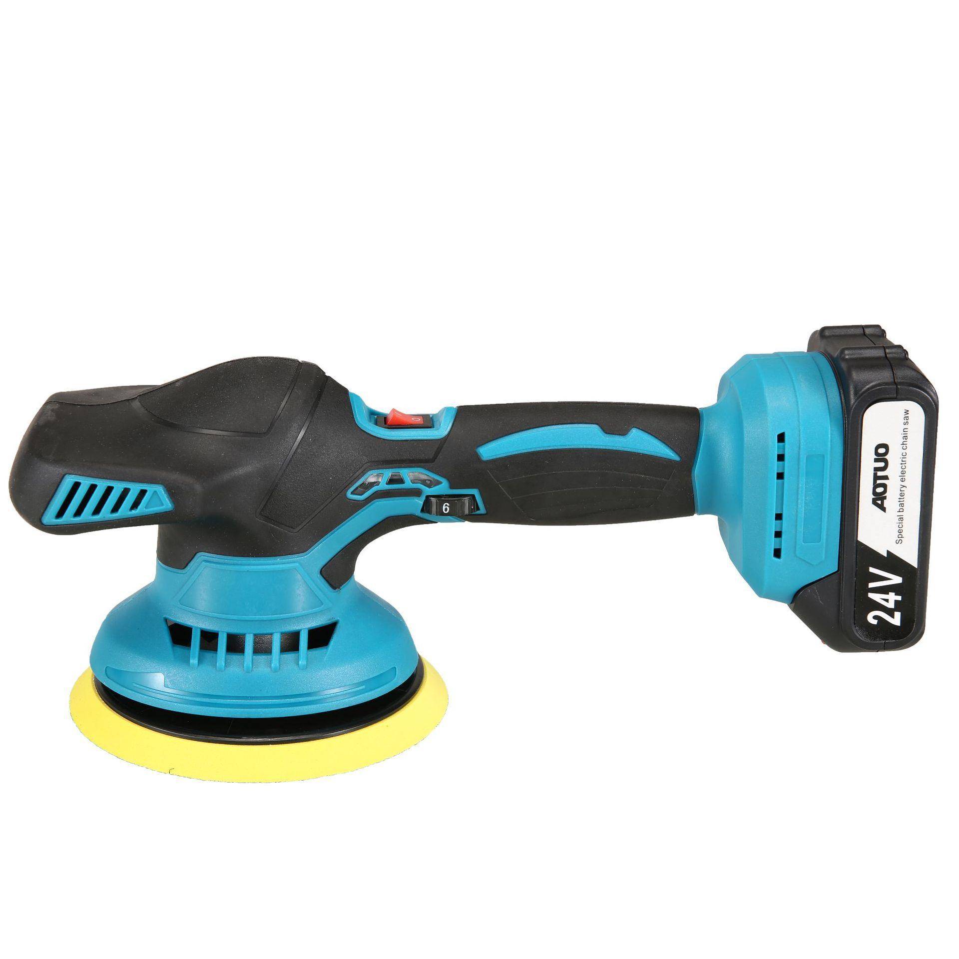 跨境工厂多功能无线机砂光磨机YGT打蜡车机用抛打光机锂电电动工