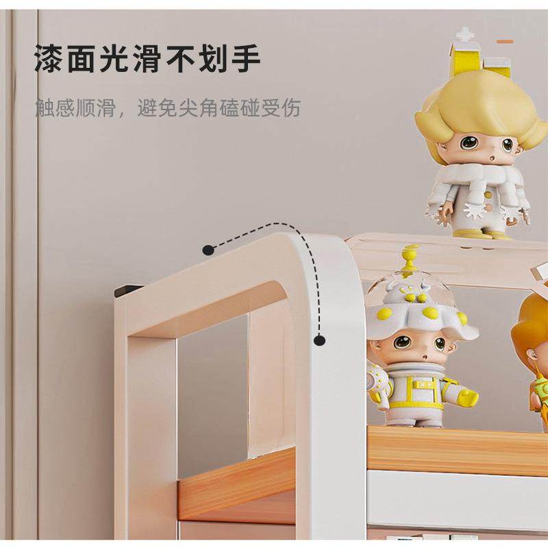 桌面置物网格电脑桌桌G811上学生书洞洞板铁艺收纳架子学习桌架书