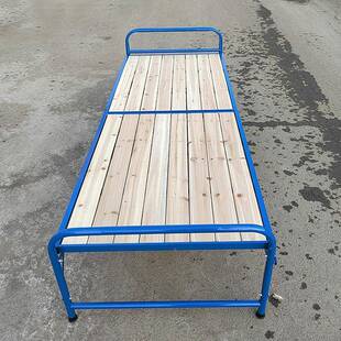 免安装救17075灾床床厂家叠用人单折床午睡简易办公室出租屋木板