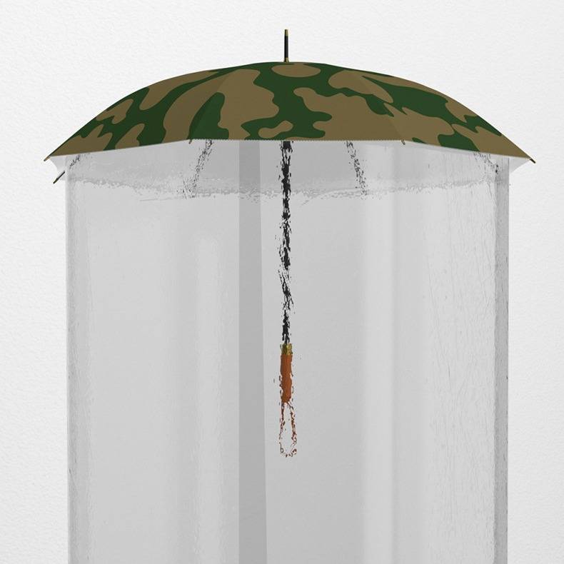 全身雨伞创意雨衣个性防唾沫防