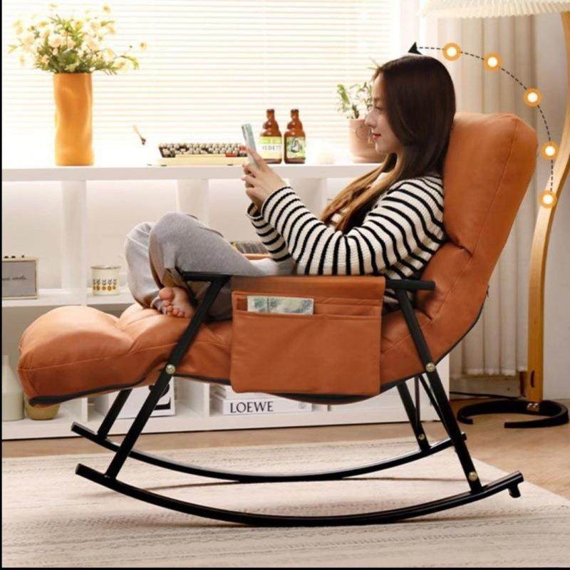 客厅轻奢摇椅躺椅大阳人台家用1休折闲椅子可叠休懒人沙发摇午摇,住宅家具,摇椅,淘宝优惠券,粉丝福利购,淘宝优惠卷