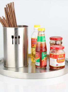 层不锈钢C-8551B砂光双形托盘果圆形圆茶盘酒盘店自助餐厅托盘