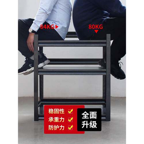 不锈钢厨房多功置物ZXF架落层地多层免打微波炉储物收纳架孔分货