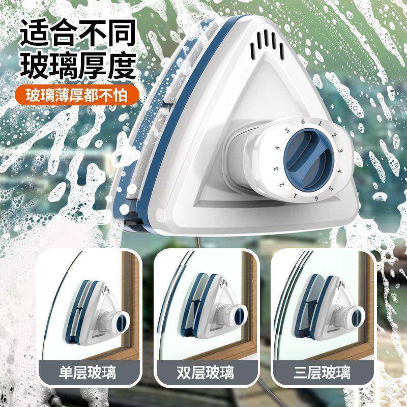 玻擦璃楼双高面家用双层单层强磁中空三69027层刮清窗户洁保洁工