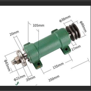 机械传动座轴配件改装 推台轴锯13285轴木工电锯轴206锯机木工承座