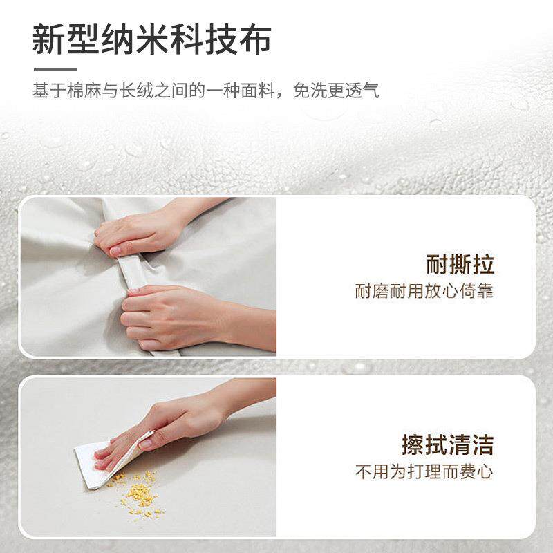 实木床现代用简约1.家8m双人软包用经.济型主卧15m轻奢出租无品牌