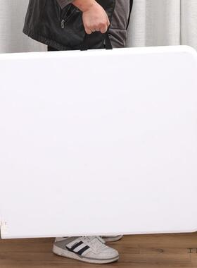 户外折简叠子家用折叠桌椅易便携摆摊桌F96M86H7长方式形桌条桌学