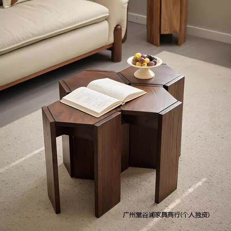 木堆叠FNRBTY5b家用秩序小板凳化妆中式叠可放餐桌凳实子边几茶几