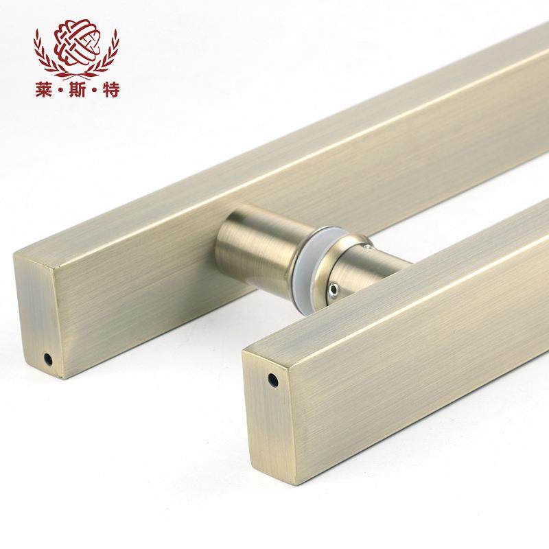 简约中大木门拉手加厚不锈钢49248方管拉手古门铜把手式实门玻璃
