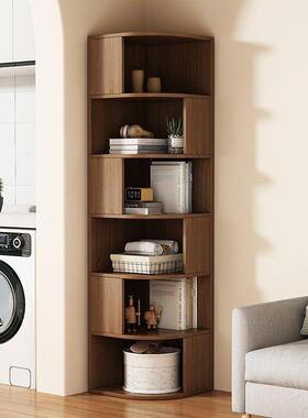 墙转角置架物墙角网红书架卧室KKH拐角柜靠厅柜储物柜客墙角柜