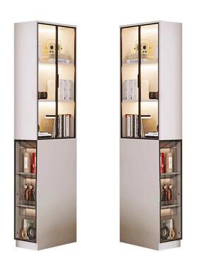 转角柜窄餐沙柜发边柜柜侧边柜边墙角柜角落柜窄77390柜书书架高