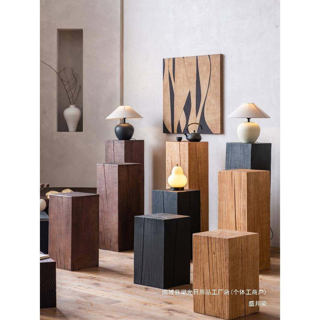 厂家直销沙发边几475盆景座木墩子实酒店木桩底花宿架民树桩摆件,住宅家具,根雕凳子,淘宝优惠券,粉丝福利购,淘宝优惠卷