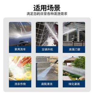 洗洗机2洗20v13057910v家用高压清机便携式 洗车器大功车率冲地车