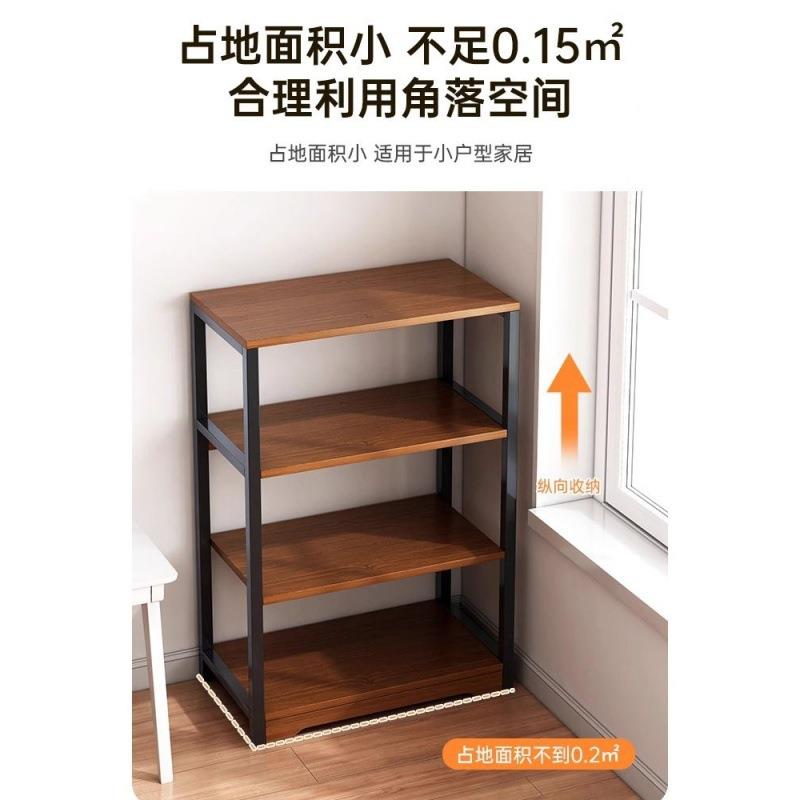 简铁杂易TQL书架家用客厅艺物架子耐用中小生学书架多层落地置物