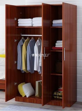 衣柜约现代经济型组装36663宿实板木式租房舍简简易单人双人家用