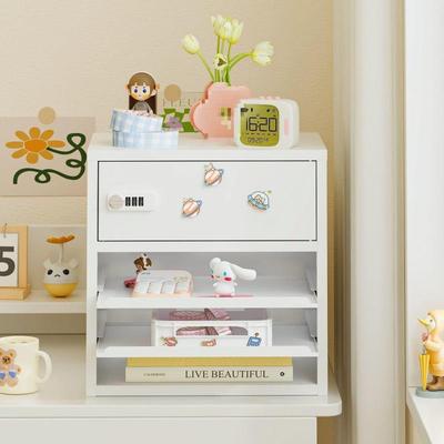 信盘收纳锁学生26006宿舍公带锁小子防盗办室箱密码收纳储物柜保