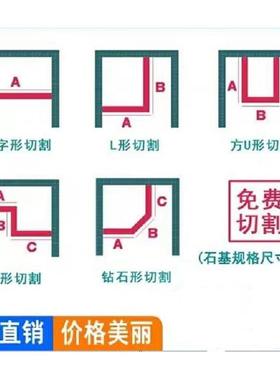 大理石石挡水条实心基202301卫生间隔断隔水阻厕水所门浴室淋浴房
