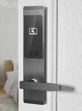 智能酒店专客用门锁C刷卡锁宾馆木门卡锁电子锁房82038感应锁通磁