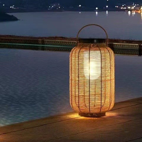 太阳能日式庭院草坪灯