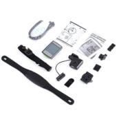 三合一自行车表码 英文无线出防XB BC335水速度踏频心测率表速表口