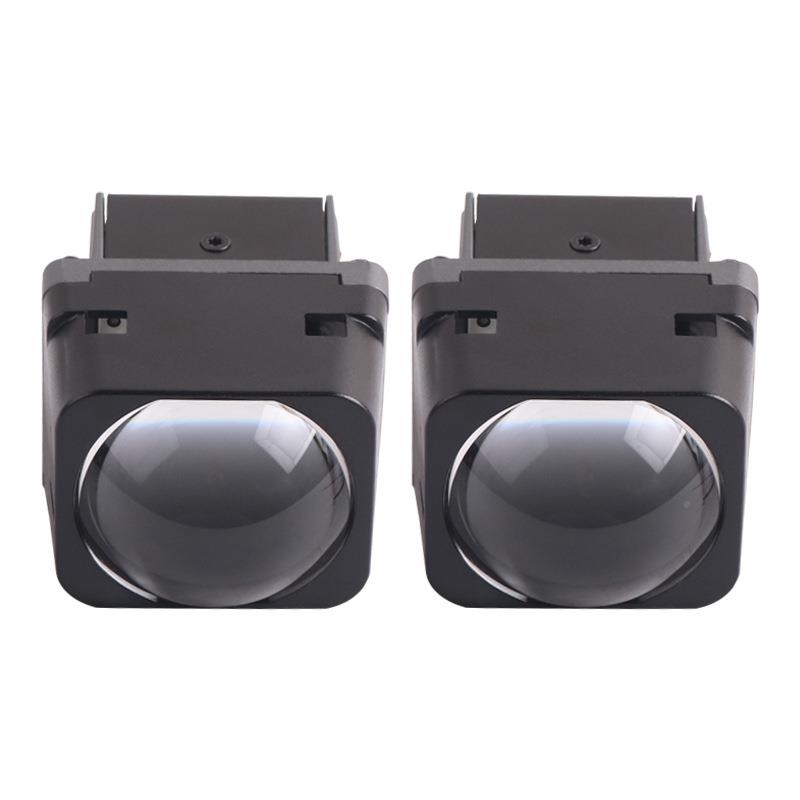 三为车灯新品1.5寸5瓦600LQQKM0L5ED双光透镜组矩阵大灯远光模炮