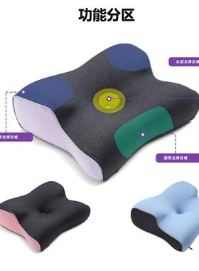 跨亚境便携汽头枕颈枕车载靠枕ZVO记慢忆棉回弹舒适车马逊飞机枕