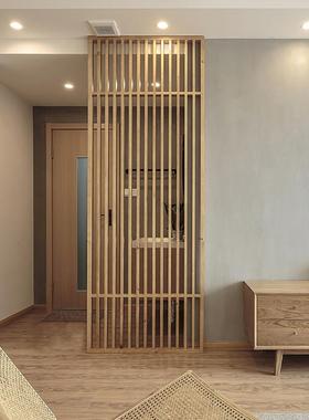 屏风隔入断客式厅玄户关现代简约装饰卧室镂空新中79451式实格栅