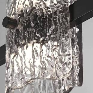 式 设计50909师现意代简约创意吧台端树脂高 极简餐厅灯吊2025新款