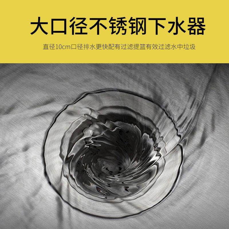 30不布锈钢拖把池XUX商用一体拖把水池长方形洗墩布池4拖池架盆水