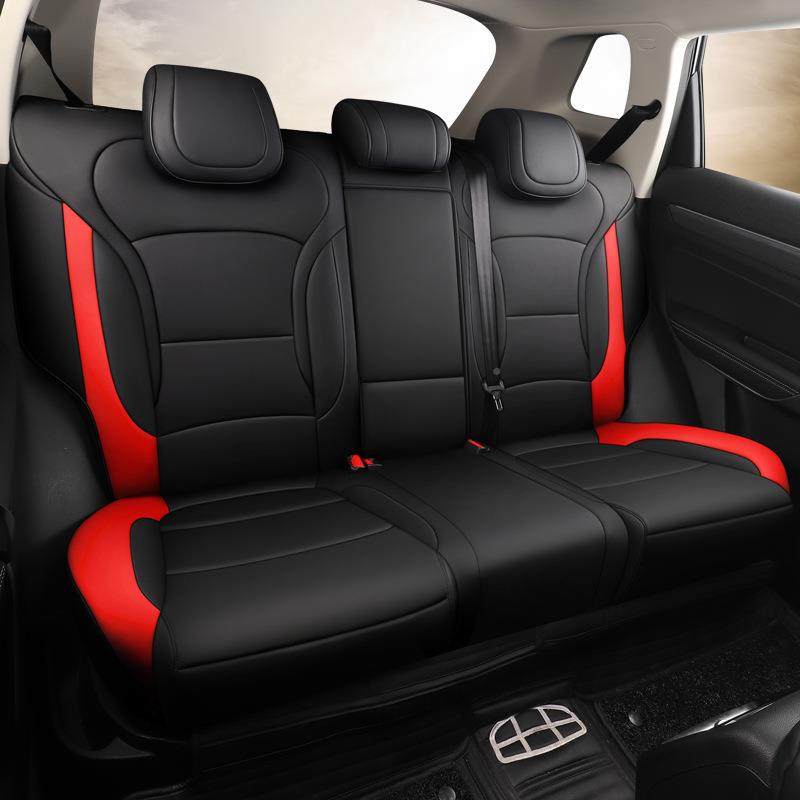 吉利博越ro专车专用C1004舒适P五座汽车坐垫排后背后全包围座四季