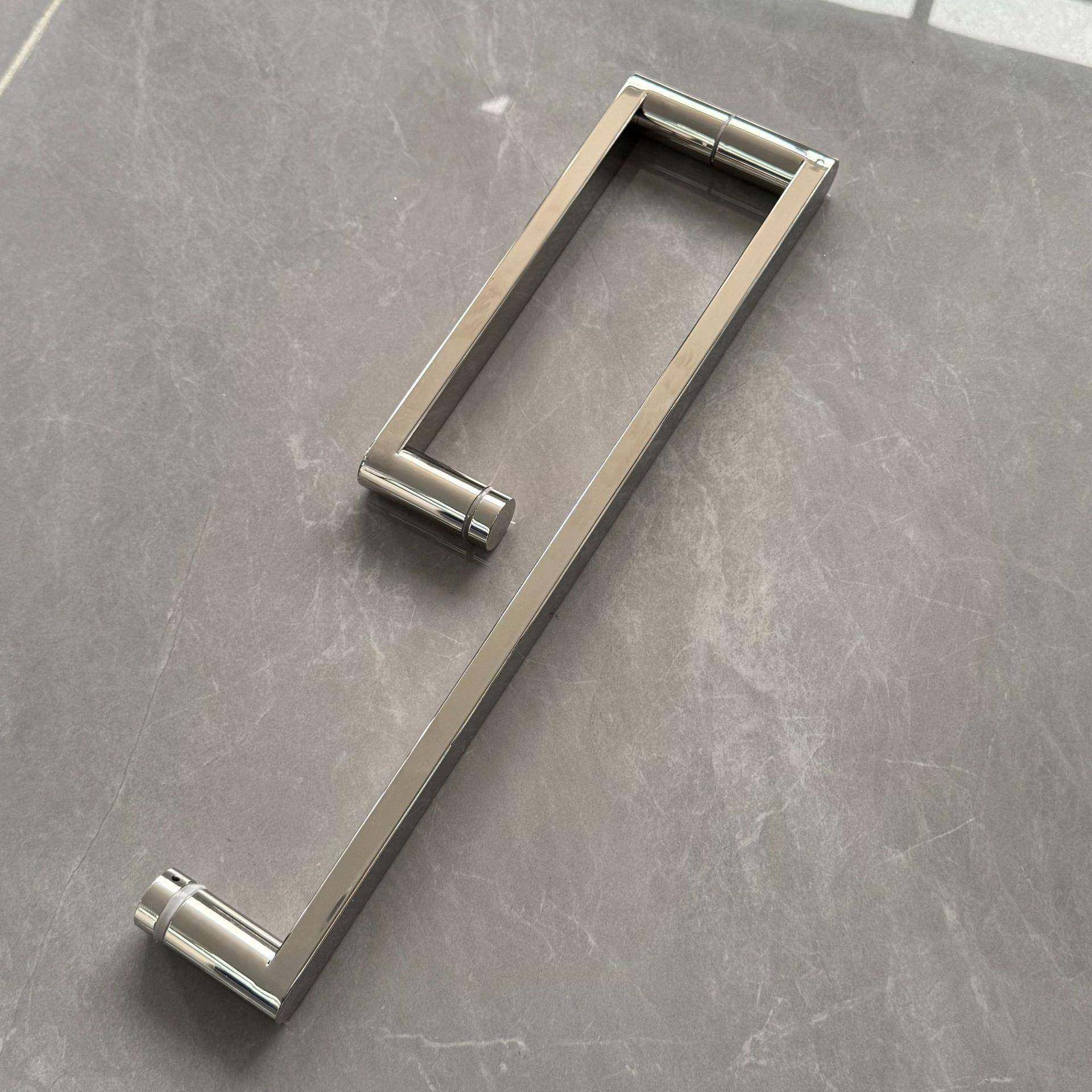 淋浴房拉手卫生隔断间拉冲拉凉房木门移门手304不锈钢推门浴室拉