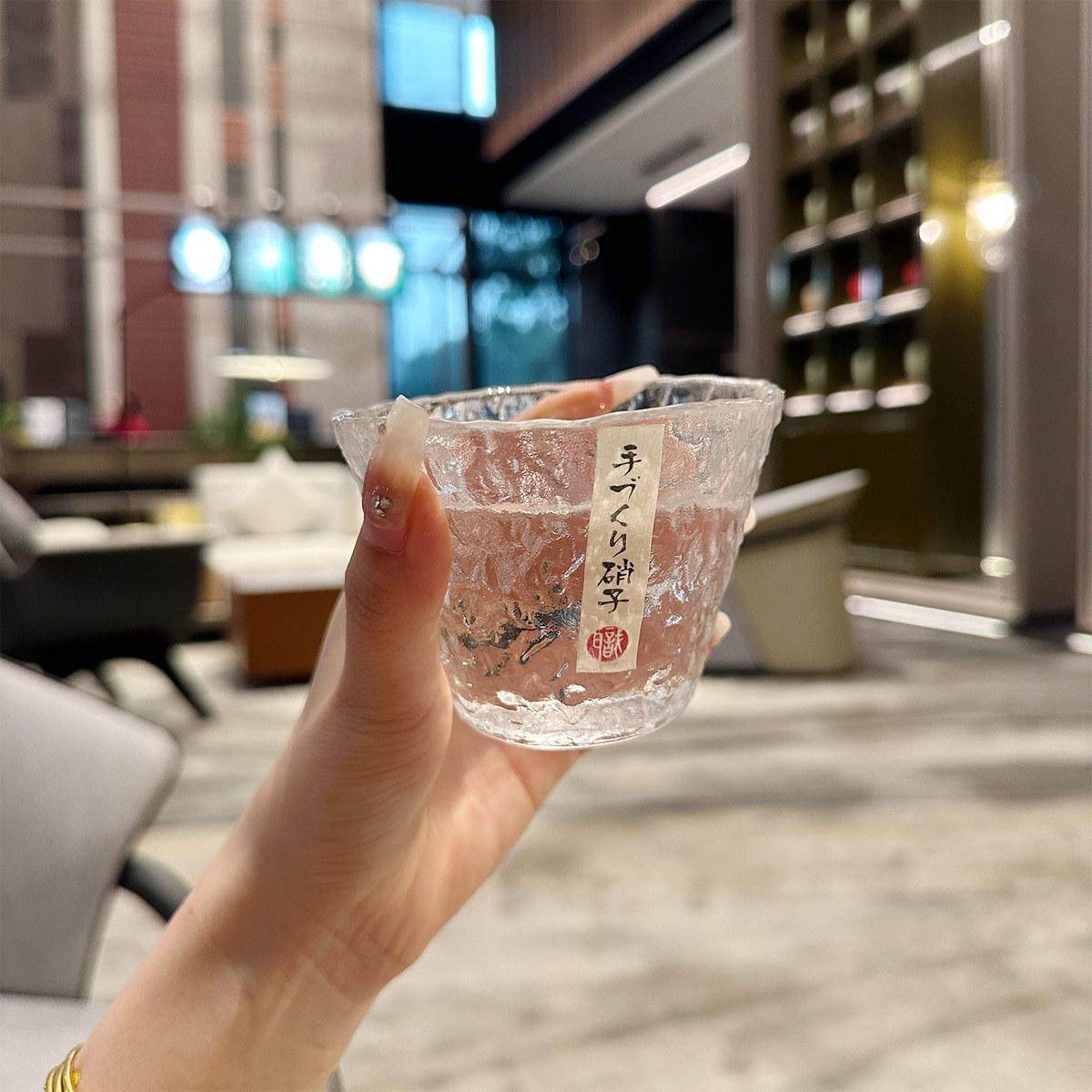 初雪日式玻璃功夫茶杯主人杯品茗杯单个大茶杯家用待客高端茶碗,餐饮具,茶杯,淘宝优惠券,粉丝福利购,淘宝优惠卷