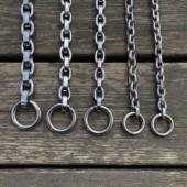 狗狗不锈钢牵引链中大型犬猛犬遛狗绳比特卡斯罗罗威纳家用拴狗链