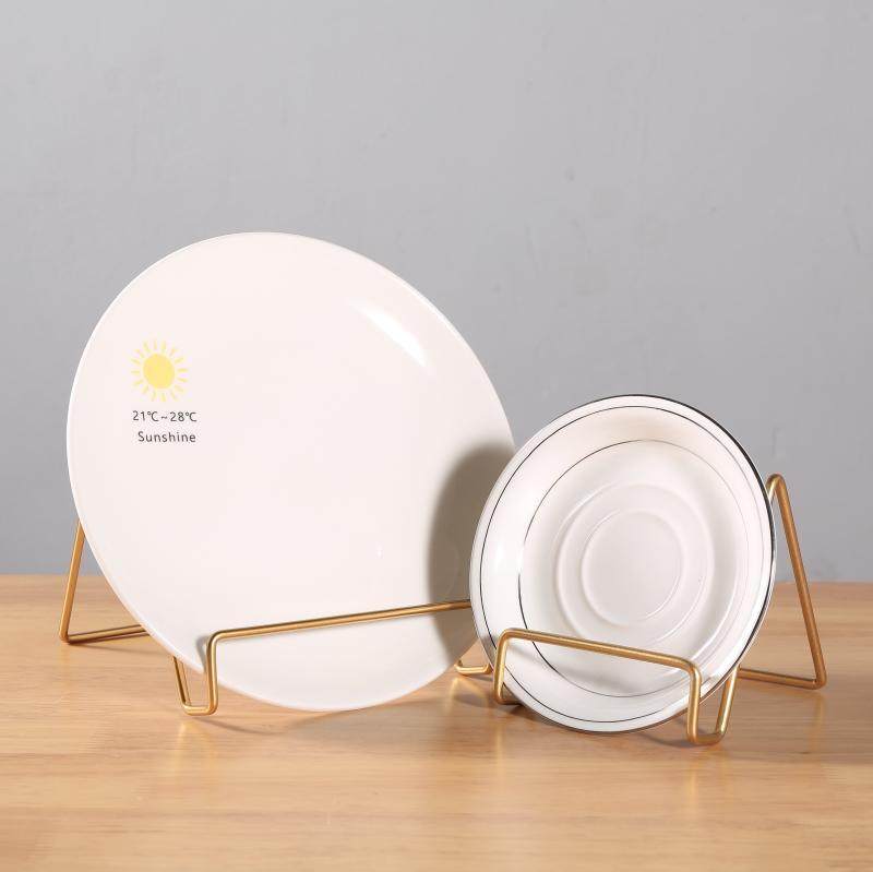 高档铁艺相框支架影楼相册托架杂志报刊桌面摆台底座钟表展示架