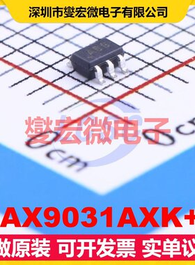 MAX9031AXK+T SOT-353 比较器芯片IC