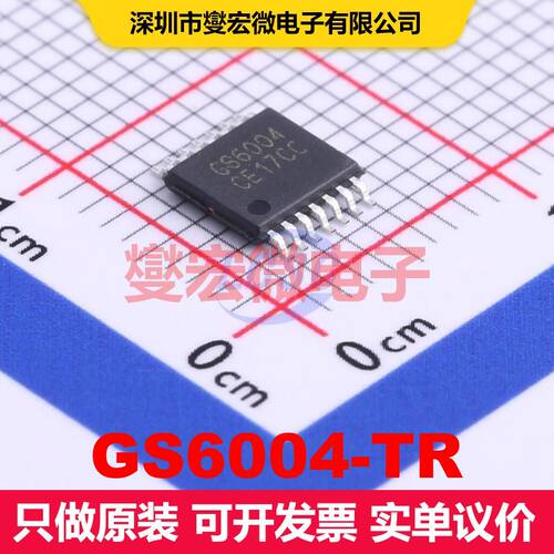 GS6004-TR TSSOP-14 仪器放大器 线性 集成芯片IC