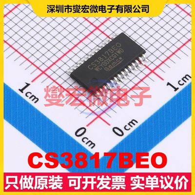 CS3817BEO HTSSOP-28 D类功放音频放大器芯片IC