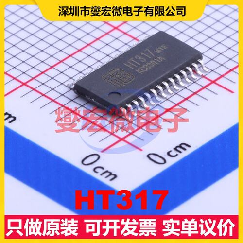 HT317 TSSOP-28-EP D类功放音频放大器芯片IC