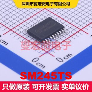 SM245TS TSSOP-20 缓冲器/驱动器/接收器/收发器 逻辑 集成芯片IC
