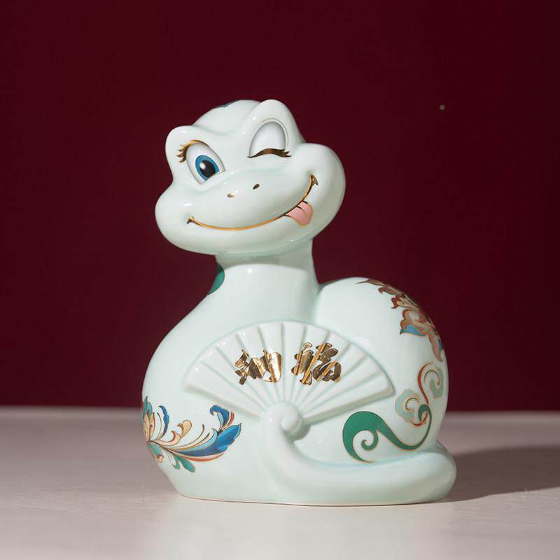 景德镇瓷酒瓶白酒1斤生器肖蛇酒陶具酒坛酒家酒杯用密封定制zrc10